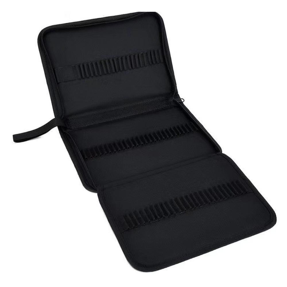 Профессиональная сумка для хранения цветных карандашей 36/48/72/120 отверстий Пенал-скрутка Канцелярские товары