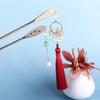 For Bride Chinese Style Headdress Hair Accessories Tassel Hair Stick Women Hair Fork Hairpins