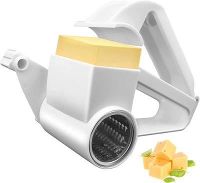 Роторные терки для сыра Leeseph, ручная ручная сырорезка с барабаном из нержавеющей стали, кухонный инструмент с ручным приводом для шоколада