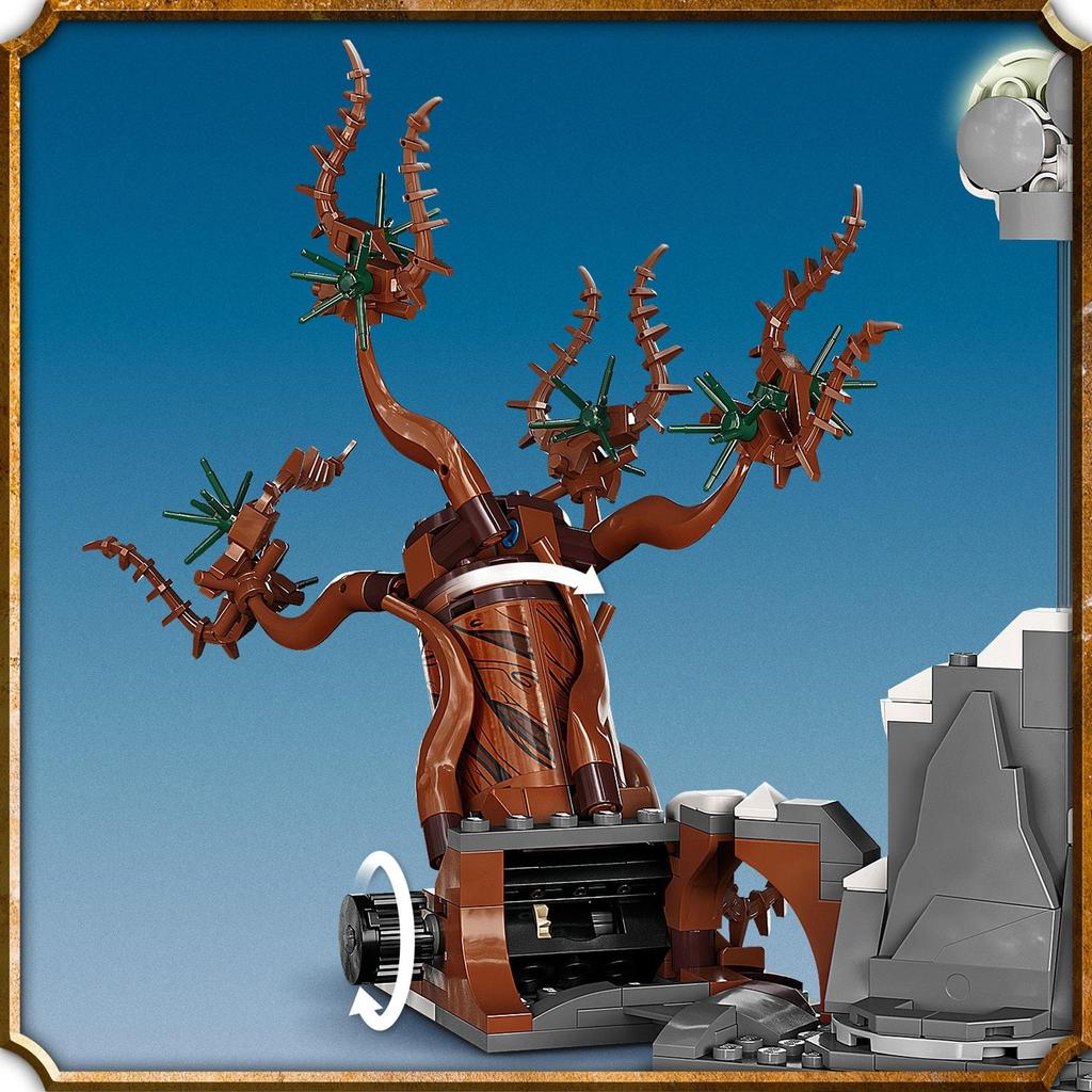 LEGO Harry Potter Screaming House and Whomping Willow 76407 Toy Block Present Fantasy House Home Boys Girls 9 Years Old and Up (TM)