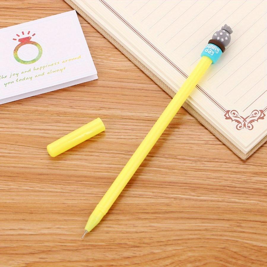 Back To School Season 10pcs 0.5mm Creative Stationery Cactus Gel Pen Cute Cartoon Water-based Pen Office Supplies Signature Pen