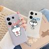 Мягкий силиконовый прозрачный чехол с рисунком в виде пары для Xiaomi Redmi Note 13 Pro Poco C65 Samsung A55 A35 M35 iPhone Camera Защитный противоударный чехол