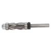 Compressiom Flush Trim Bit 14 Shank Dual Spiral Woodworking Router Bit Top and Bottom Bearing 1