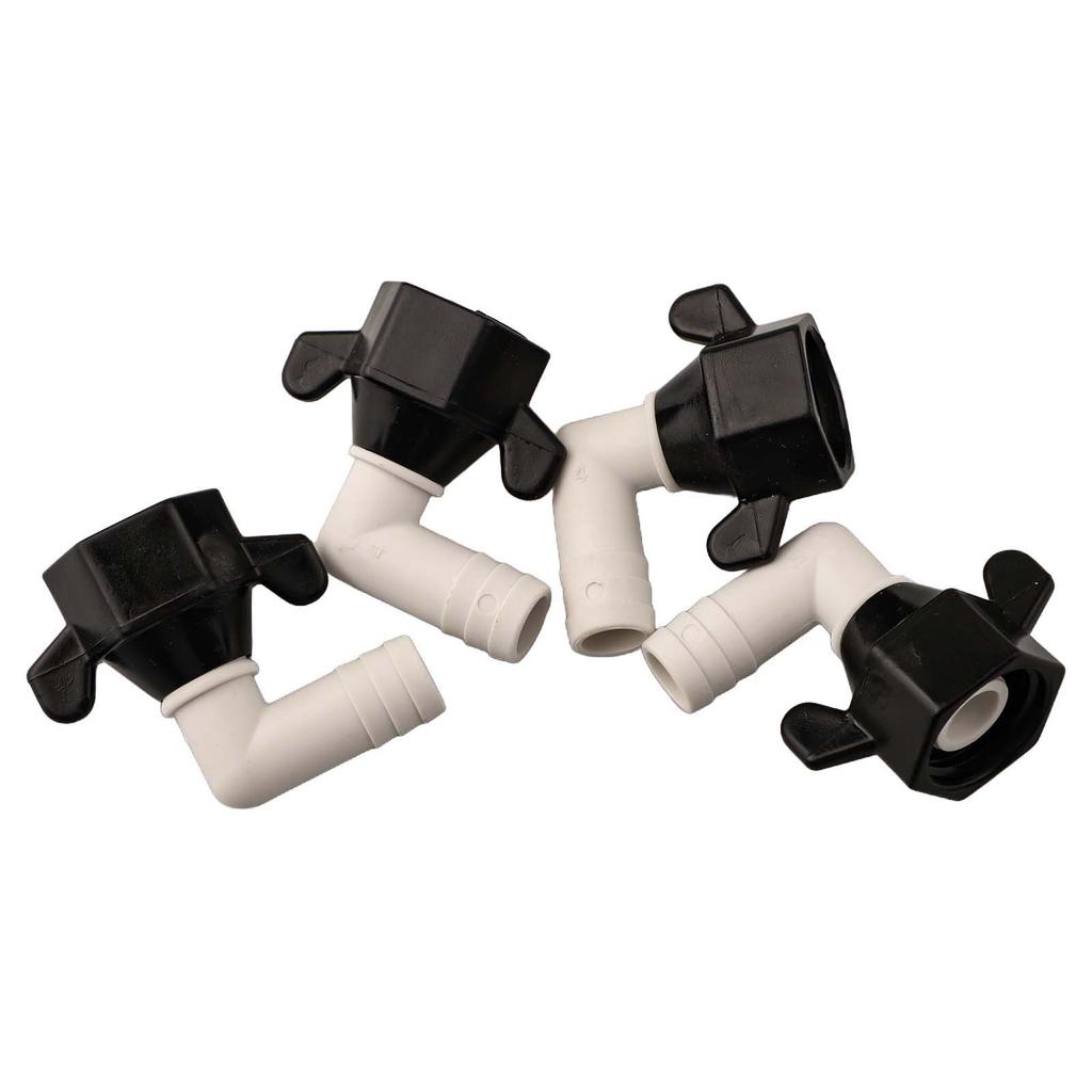 Легкие нейлоновые поворотные коннекторы для водяного насоса RV с вращением на 360 градусов и надежной герметизирующей лентой