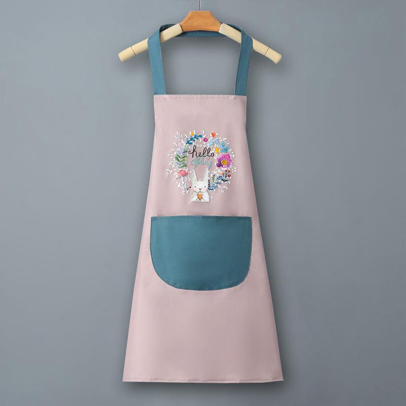 Водонепроницаемый и маслостойкий ПВХ фартук с логотипом и поясным ремнем для кухни и общественного питания