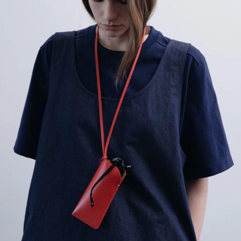 Холтер Цепочка Подвеска на шею Сумка для хранения очков Многофункциональный Зажим для хранения солнцезащитных очков Мужской