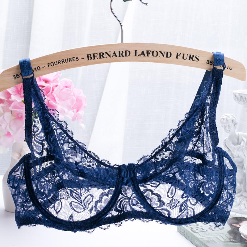 Women Sexy Lace Bras Push Up Bralette Embroidery Bra  Hollow Out Brassiere Female Underwire Underwear