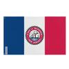 Drapeau - Multicolore - Bayonne (New Jersey) - 128 X 192 Cm - Polyester - Recto/verso