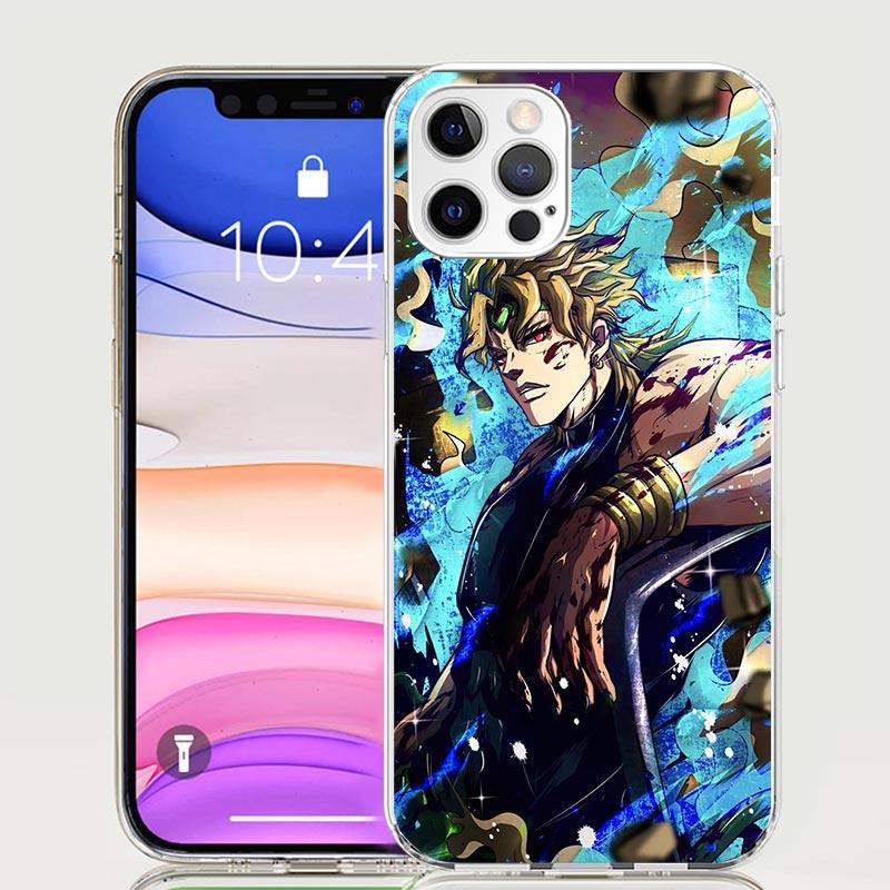 Чехол для телефона JoJo Adventure Dio Diego Brando Для iPhone 17 Air 16 15 Plus 11 14 Pro Max 13 Mini 12 7 8 + SE Узор Арт Индивидуальный