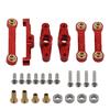 Aluminum Ball Bearing Crank Steering Assembly Link Set for Tamiya TT02 TT-02 TT-02D 1/10 RC Drift Car Parts