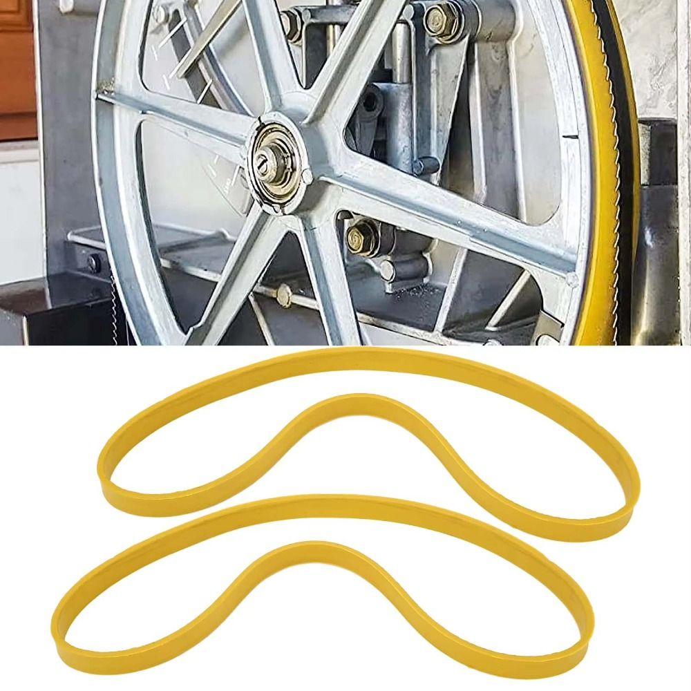 2 шт. Противоскользящие колеса для ленточной пилы по дереву 8/9/10 дюймов Резиновая шина для ленточной пилы Резиновое кольцо для ленточной пилы