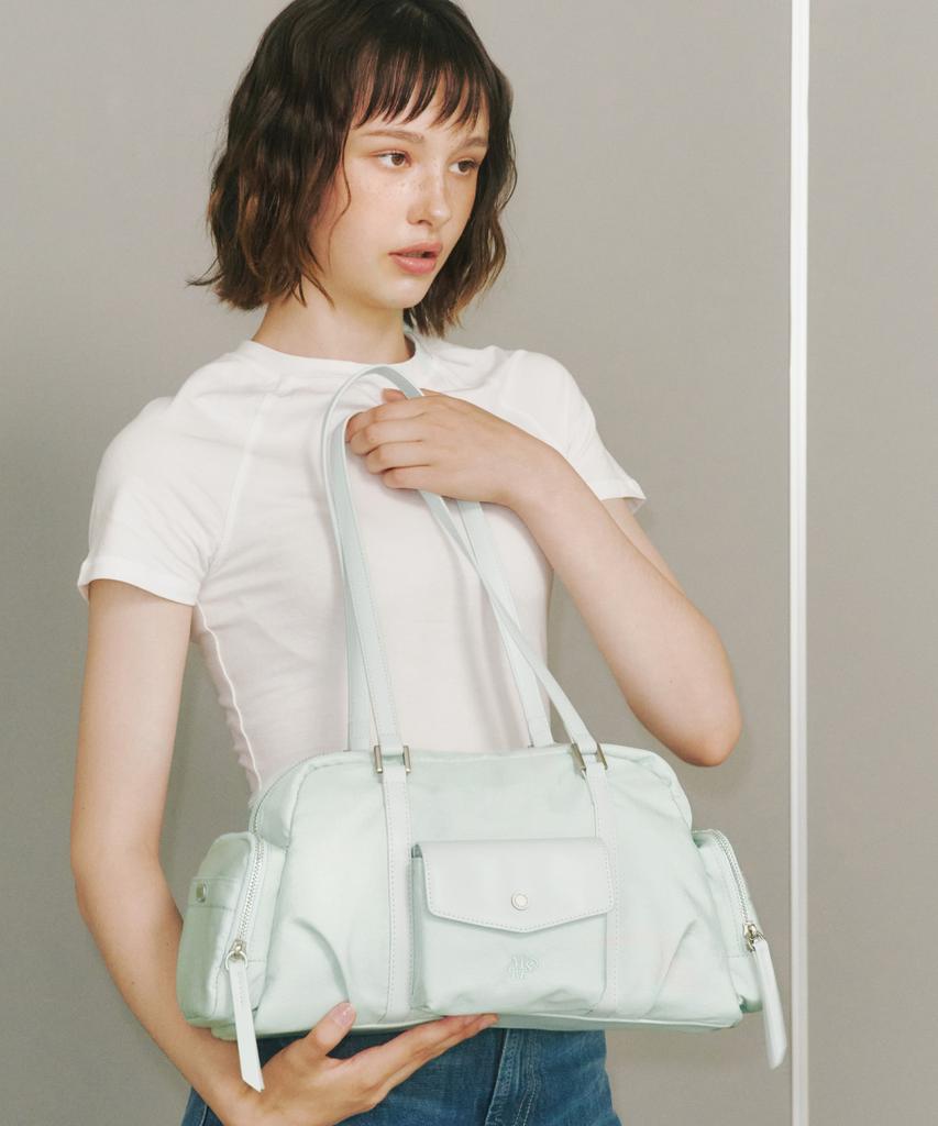 Сумка через плечо Masmarulez Lumi Nylon_Мятный
