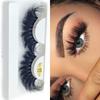 Fluffy Handmade Craft False Eyelashes Wispy Fluffy Eye Lashes 9D Faux Mink Eyelashes Extension