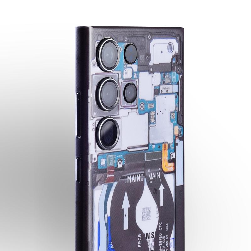 Для Samsung Galaxy S23 S24 Ultra S23 S24 Plus разборка мобильного телефона задняя пленка наклейка