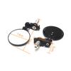 1 Pair Motorcycle Scooter Handlebar Mirrors Side Mirrors Aluminum Alloy