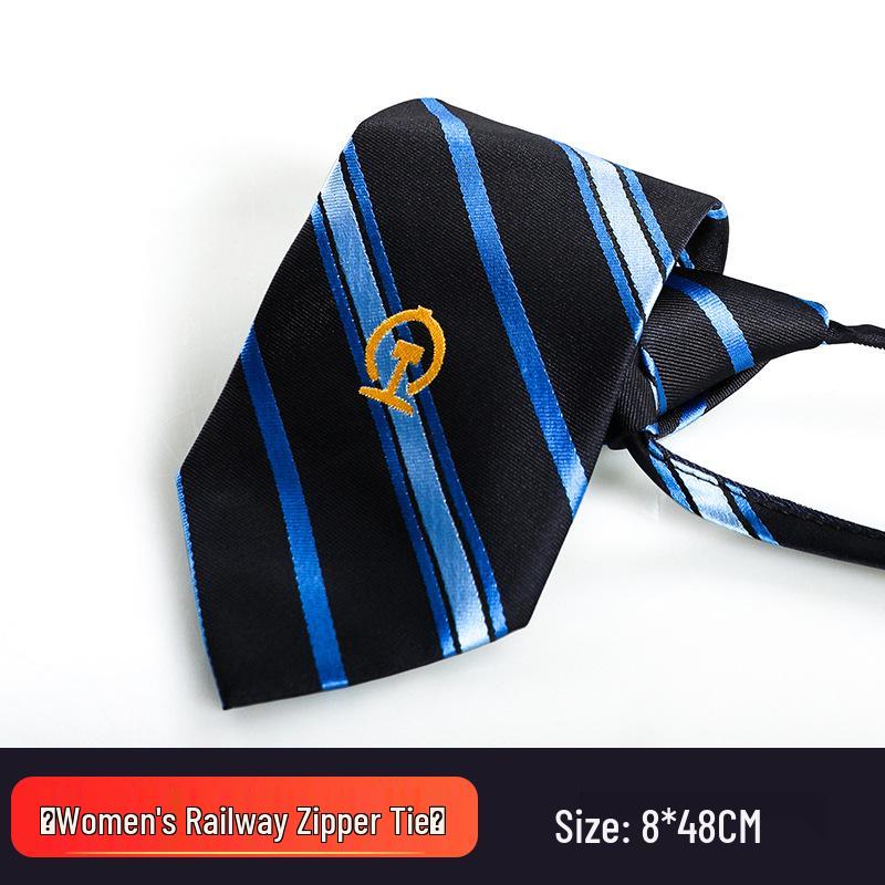 Men's Easy-Wear Zipper Tie for Work and Performance