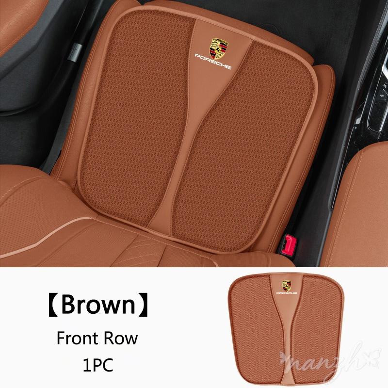 lczcr3 For Porsche Cayenne Panamera Macan 911 718 Taycan Boxster Cayman Car Seat Cushion 3D Air Mesh Non-Slip Seat Protector Sticker