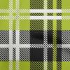 Cotton Flex Light Green Fabric Tartan Craft Projects Decor Fabric Printed By The Yard 40 Inch