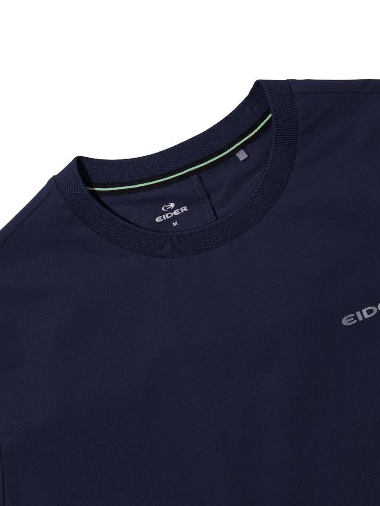 EIDER Momentum Flow Мужская круглая футболка Airdot_Темно-синий