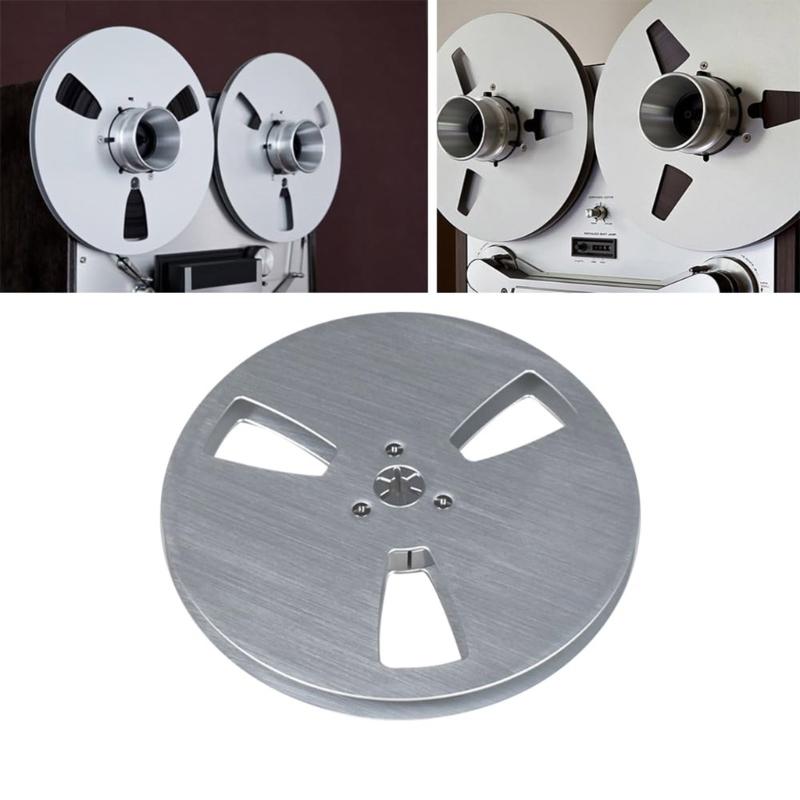 Универсальные 7-дюймовые 1/4-дюймовые алюминиевые пустые катушки для магнитофонов с открытой катушкой для профессиональной звукозаписи