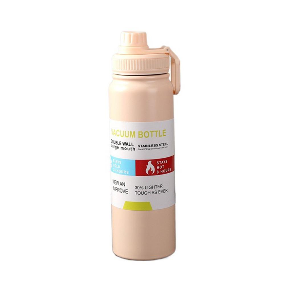 600/800ml Insulated Cup Leakproof Sports Water Bottle Vacuum Flask For Outdoor/Travel