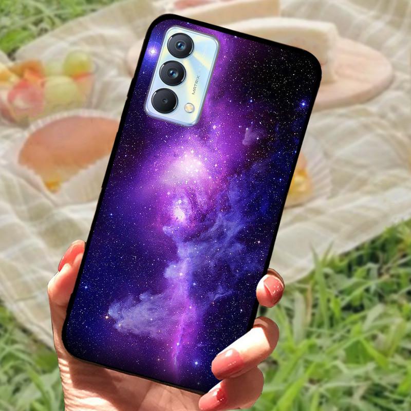 Чехол для Realme GT Master Edition Мраморный painted Cover Мягкий силиконовый ударопрочный чехол для телефона Для Realme GT Master Coque Бампер