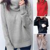 Elegant Women Winter Warm Turtleneck Sweater Pullover Perfect For Cold Days