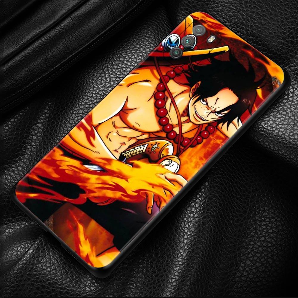 Чехол для телефона Xiaomi Poco X3 NFC M3 M4 Pro F3 GT Mi 12 10T Note 10 11 Lite 11TPro 9T, силиконовый чехол, цельный чехол с изображением Луффи аниме