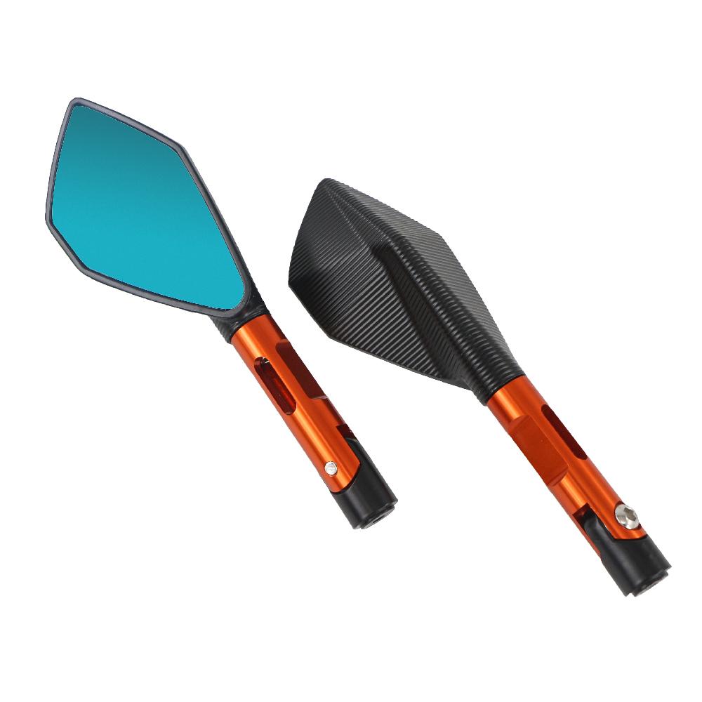 Аксессуары для мотоциклов, алюминиевые зеркала заднего вида, боковое зеркало для YAMAHA MT07 MT09, для Honda CB650F, для Kawasaki Z900