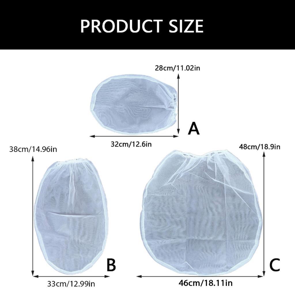 5 шт. Мешки-фильтры для краски Полиэфирные сетчатые мешки-фильтры Мешки для удаления примесей для эффективного удаления примесей в красках