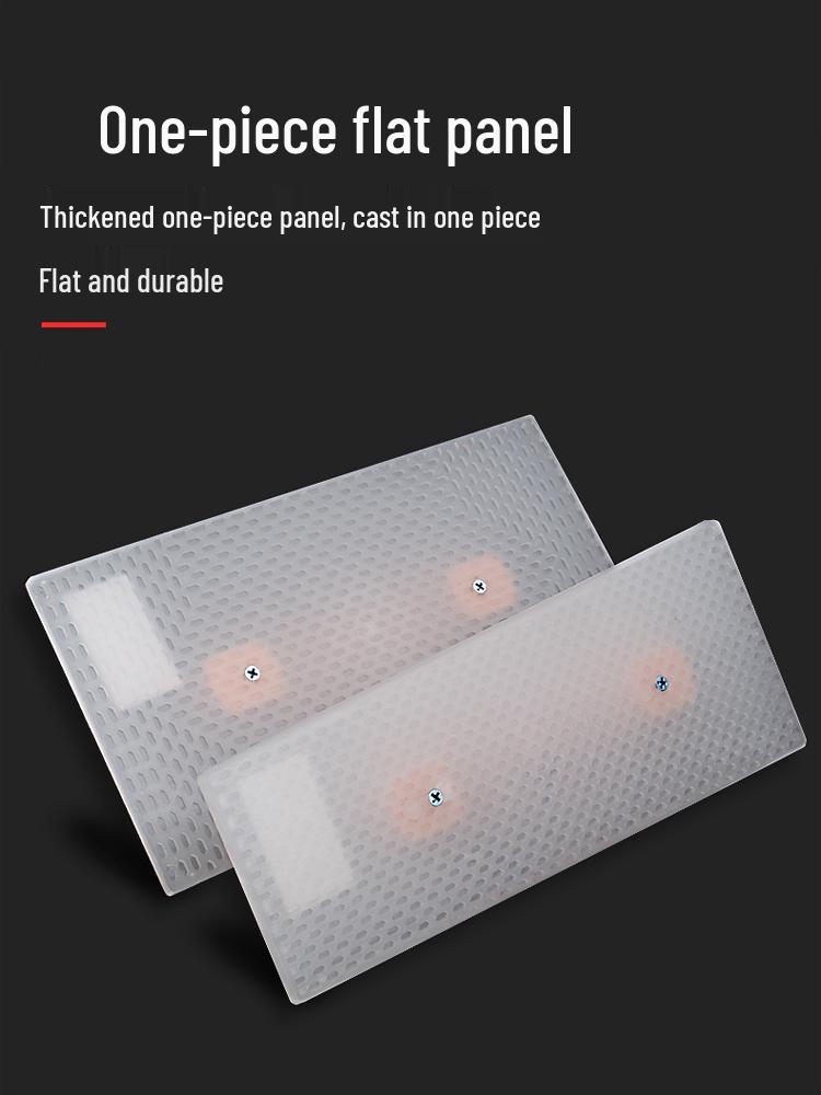 Large Gray Plastic Trowel for Plastering and Masonry