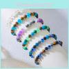Eye Of The Devil Beaded Bracelet With Elastic Design For Fashionable Women Gift