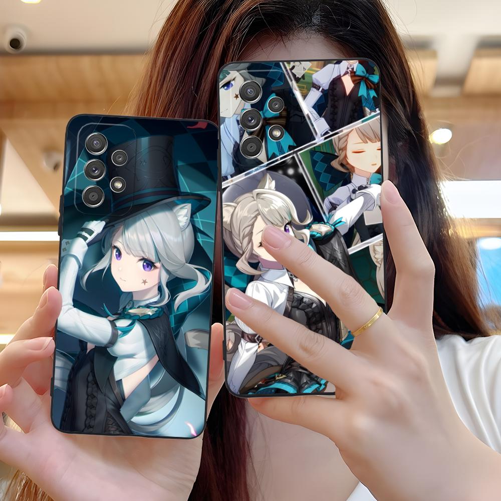 Игровой чехол GI Lynette Матовый ТПУ для мобильного телефона Samsung Galaxy A56 55 54 53 52 51 36 35 34 23 16 15 5G Цветной чехол