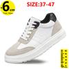 Chunky Sneakers Elevator Shoes Men Height Increase Insoles 6CM Sports Plus Size 37-47