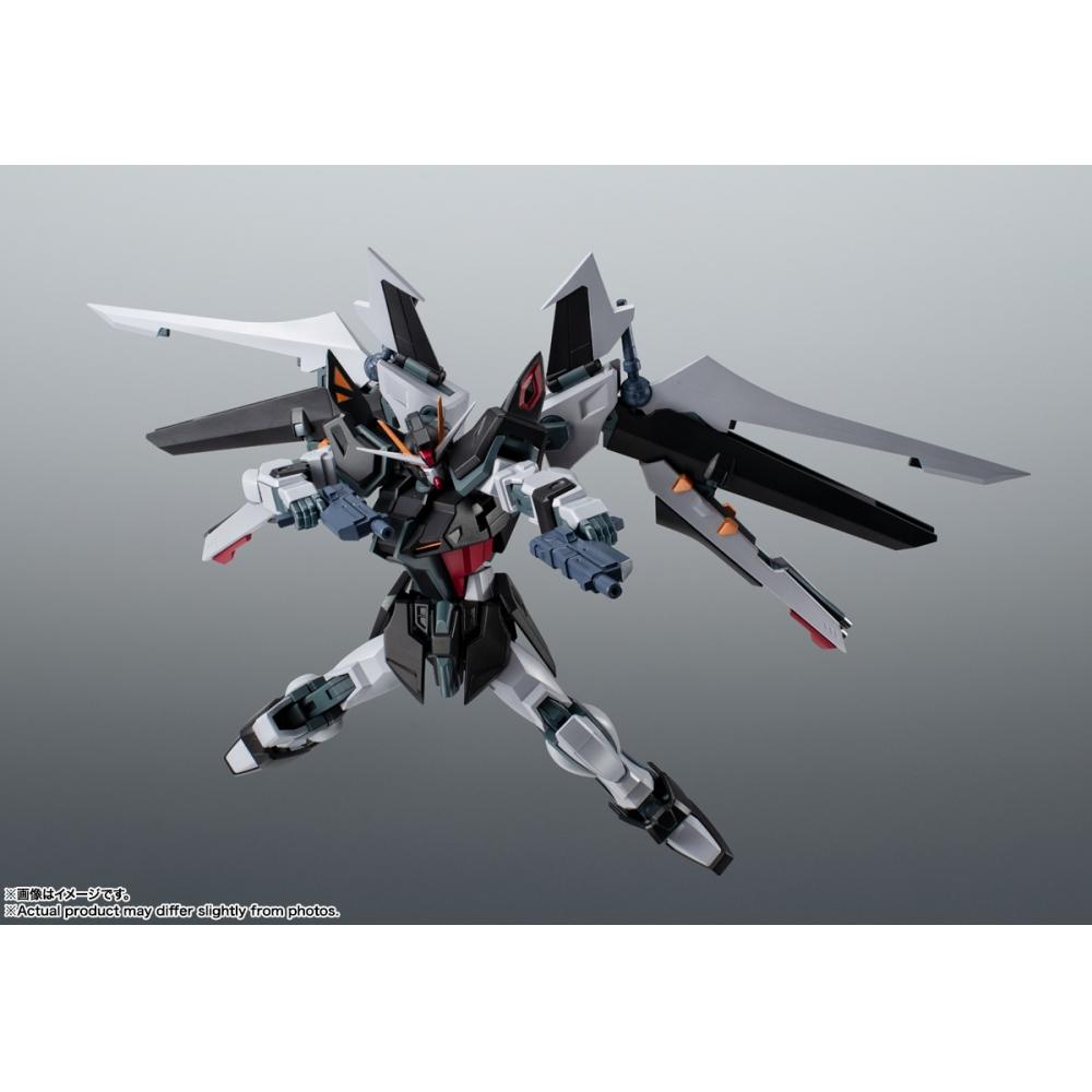 Gundam SEEd StargazEr ThE Robot Spirits  SidE Ms  Gat X105E + Aqm E X09s strikE Noir Gundam vEr. а.н.и.м.Е.