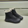 Velvet High Top Snow Boots for Female Winter Students Ins Warm and Casual Thick Sole
