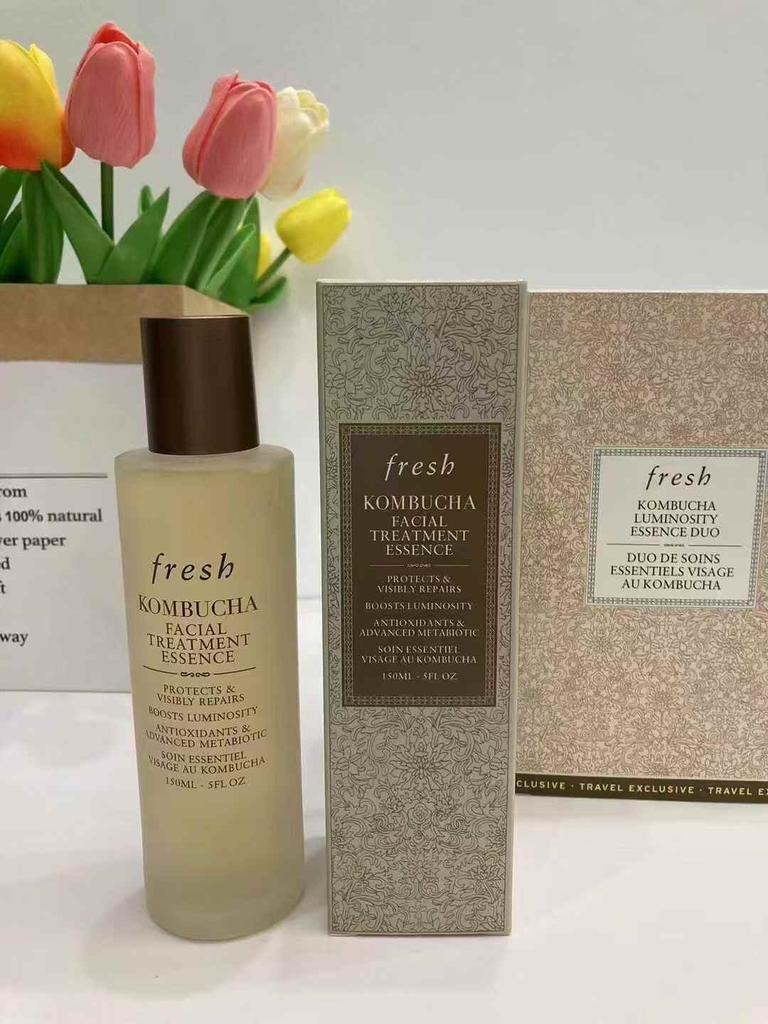 Fresh Kombucha Facial Treatment Essence 150ML Hydrating Antioxidant Skin Toner Brightening Repair Soothing