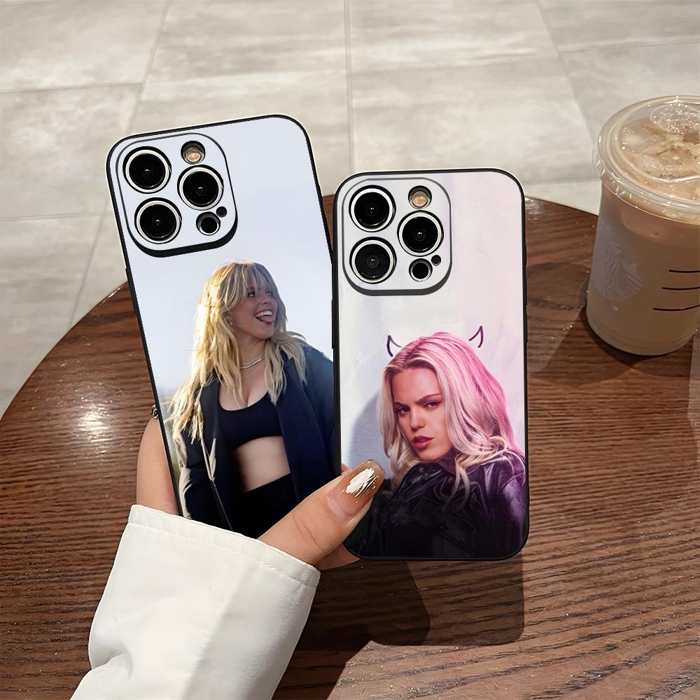 Чехол для телефона R-Renee Rapp Певица Актриса Для 17 Pro Max Iphone 14 Pro Max 12 16 15 13 Pro 11 Xr X Xs 8 7 Plus Задняя крышка