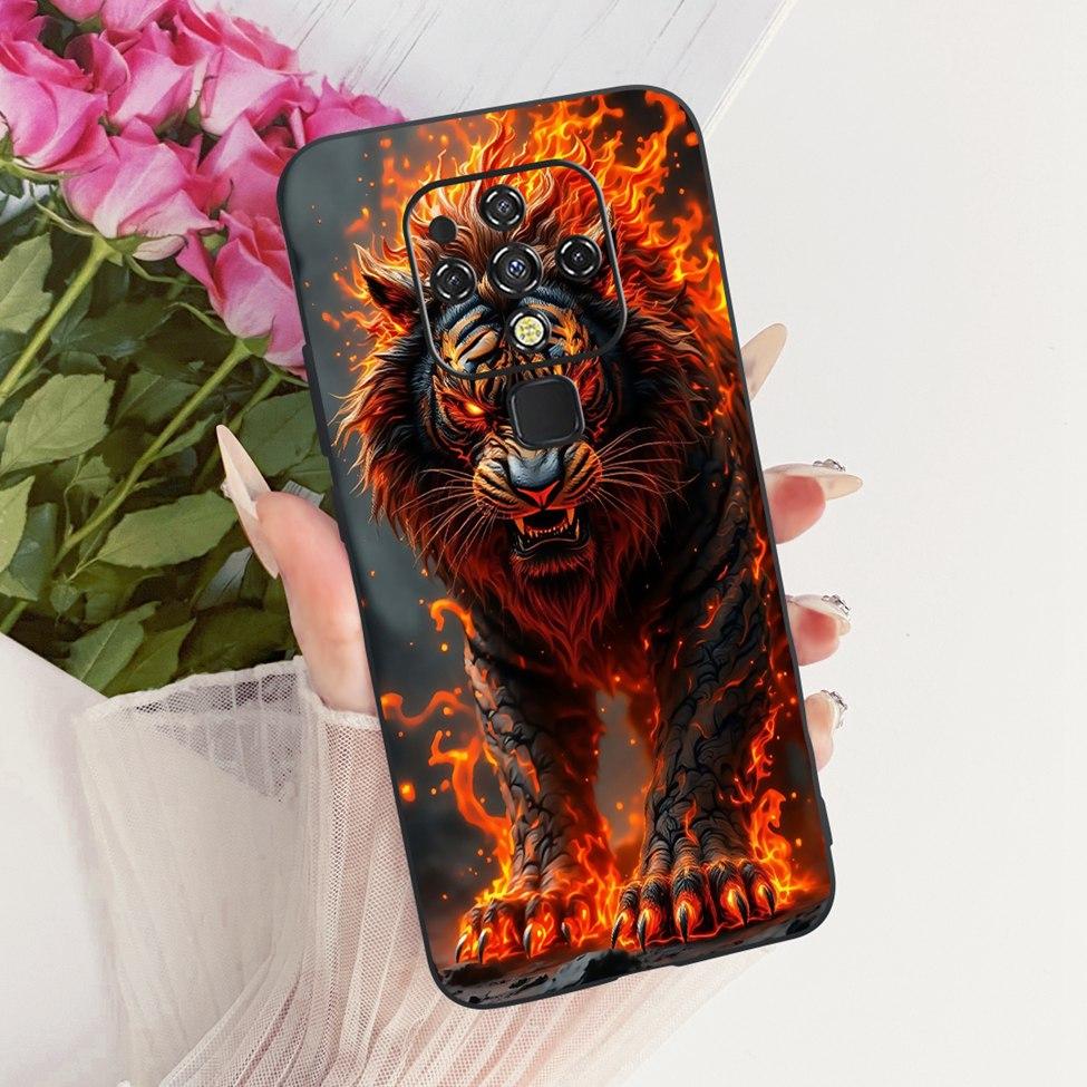 For Tecno Camon 16 CE7 CE7j CE9h Case For Tecno Camon 16 Pro Cover Cute Cat Fashion Butterfly Painted Casing