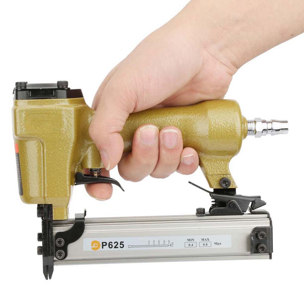 P625 Pneumatic Air Pin Nailer Air Stapler for Grain Nail 100pcs Air Nailer Length 1025mm