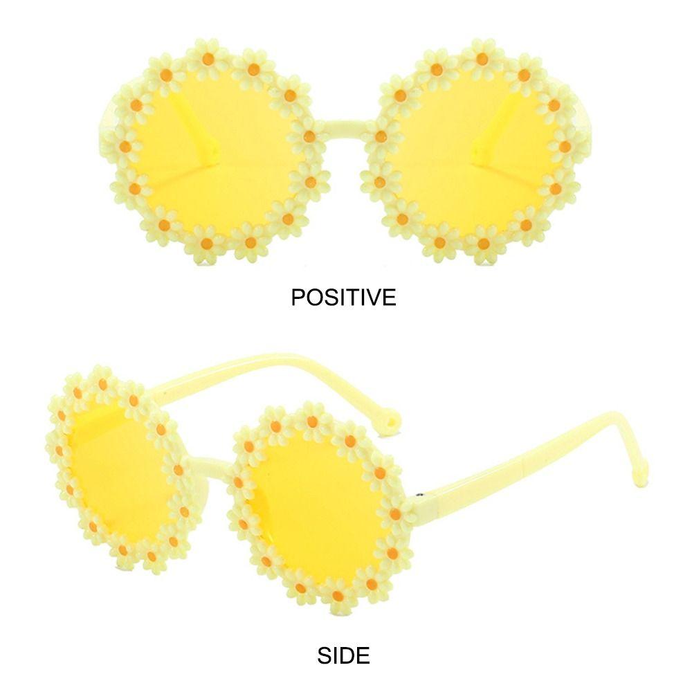 UV 400 Protection Flowers Sun Shades for Kids Girls Ocean Lens Photo Sun Glasses