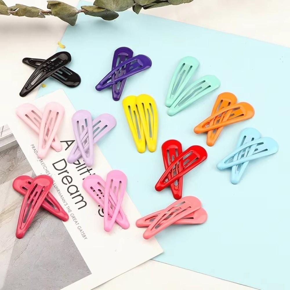20/36Pcs Mini Bow Hair Clip Colorful Waterdrop Hair Clips New Ribbon Barrette Women's Girls
