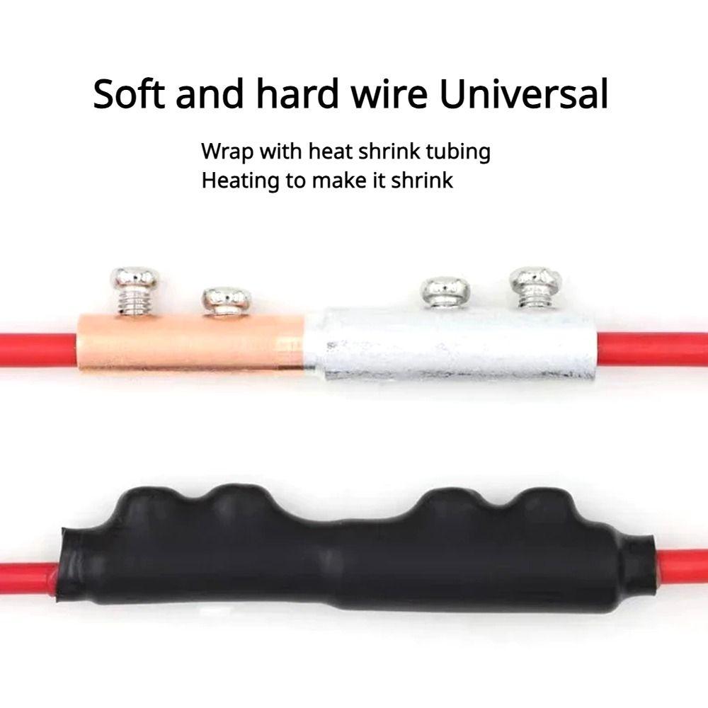 1Pcs Splice Sleeve Copper-aluminum Transition Tube Docking Terminal Cable Connector