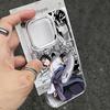Anime Uchihas Sasukes Phone Case for Samsung Galaxy S26 S25 S24 S23 S22 S21 S20 Note20 FE Ultra Edge Plus 4G 5G Clear