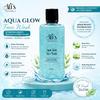 Натуральное очищающее средство для лица Ati's Natural Aqua Glow 100 мл для мужчин и женщин, Гель для умывания с гладкой текстурой и ароматом Club Day, Легкое очищающее средство для лица для