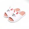 Line Friends Check Living Room Shoes Cony, White, 1 Set