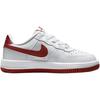 Nike Air Force 1 Модные Прочные Низкие Детские Кроссовки Детские Кроссовки Белый Красный FN0237-116