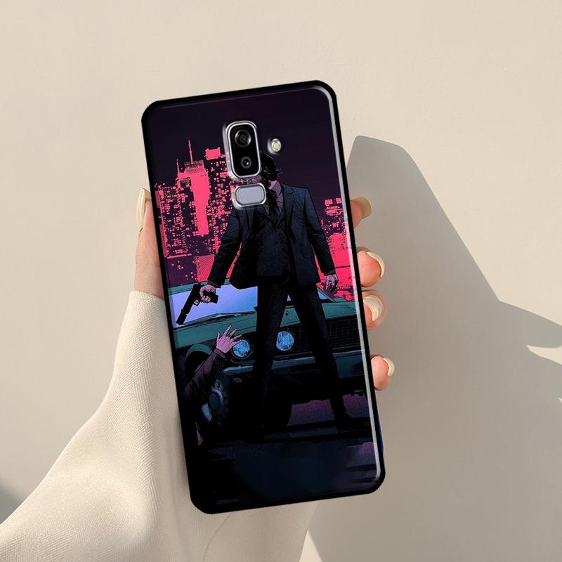 Чехол John Wick для Samsung Galaxy J3 J5 J7 2017 A3 A5 J1 2016 J4 J6 Plus A6 A7 A8 A9 J8 2018