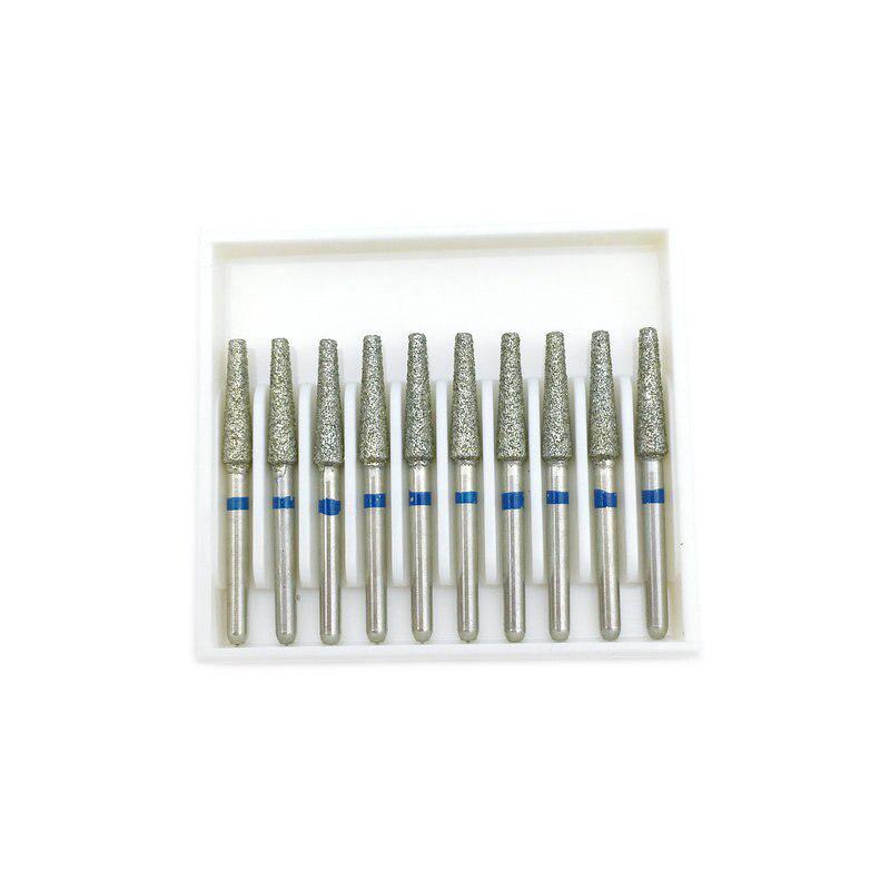 10 шт., высокоскоростные стоматологические алмазные боры FG для полировки, сглаживающий инструмент, материал для стоматологии, TF-14