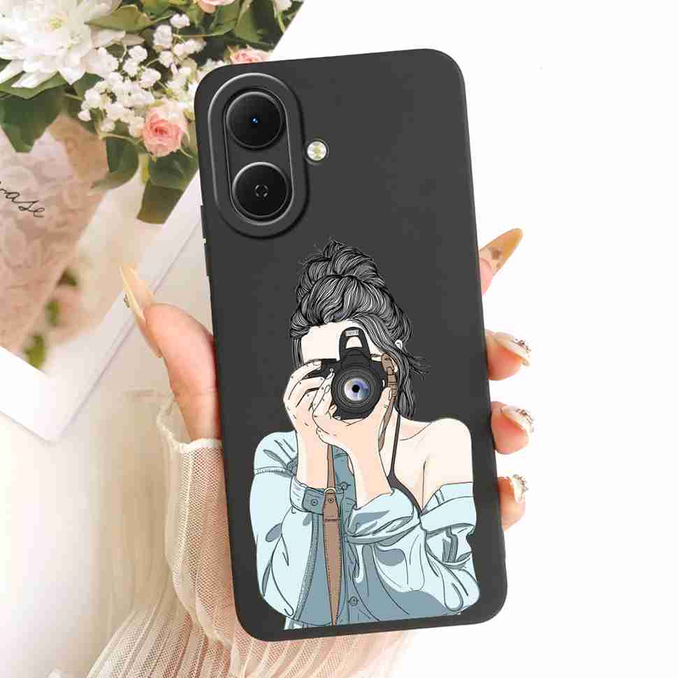 For Tecno Spark Go 2 Case Astronaut Girls Pattern Soft Cases For Tecno Spark Go2 SparkGo2 KM4 Silicon Covers Bumper
